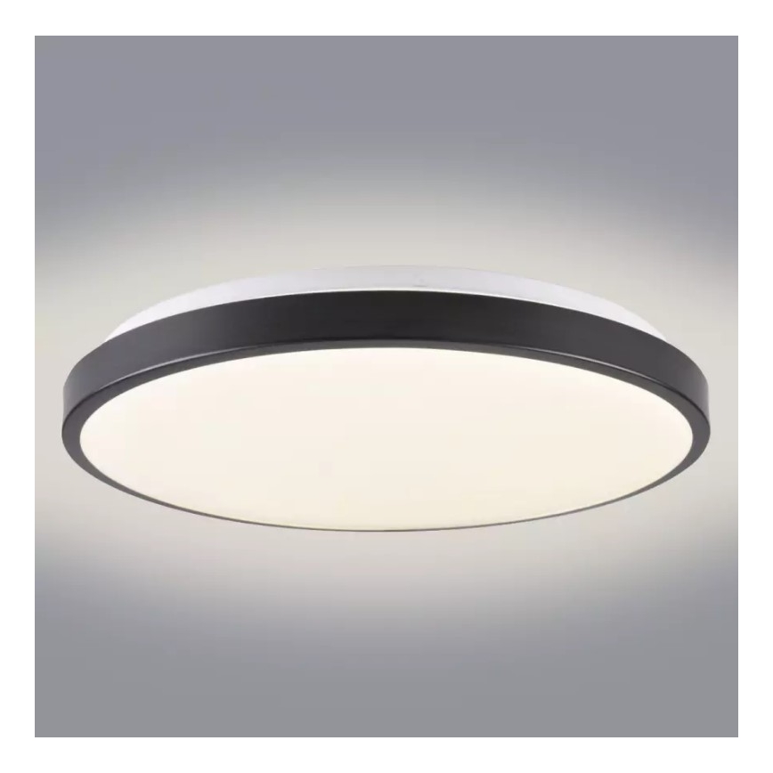 Світлодіодний стельовий світильник KERN LED/24W/230V чорний