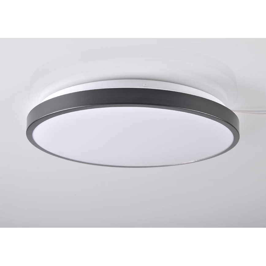 Світлодіодний стельовий світильник KERN LED/24W/230V чорний