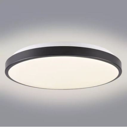 Світлодіодний стельовий світильник KERN LED/24W/230V чорний