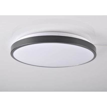 Світлодіодний стельовий світильник KERN LED/24W/230V чорний
