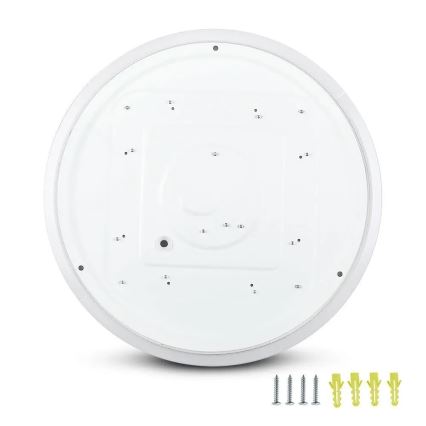 Світлодіодний стельовий світильник LED/12W/230V 26см 3000K/4000K/6400K