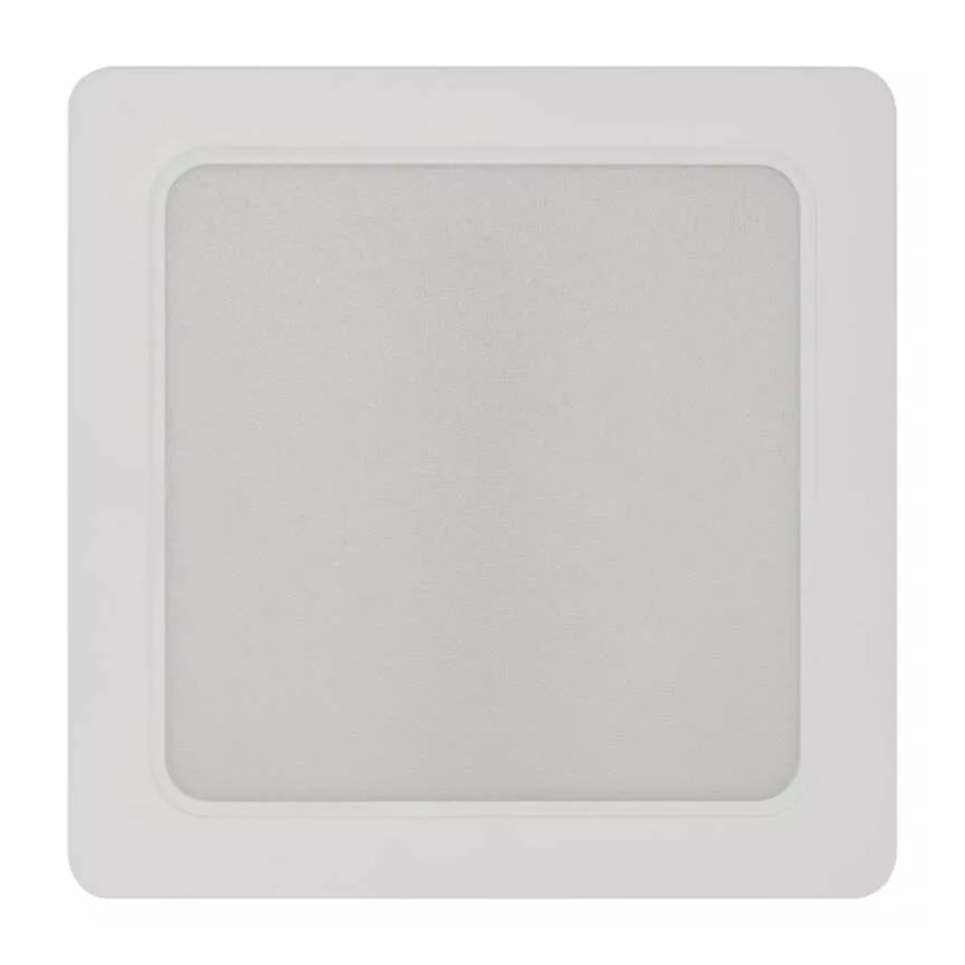 Світлодіодний стельовий світильник LED/18W/230V 17x17 см білий