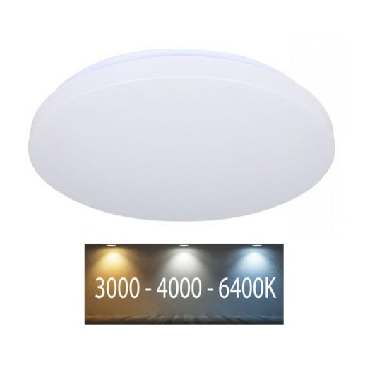 Світлодіодний стельовий світильник LED/24W/230V 35см 3000K/4000K/6400K