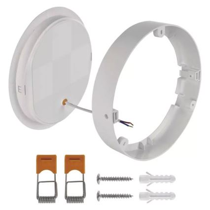 Світлодіодний стельовий світильник LED/24W/230V діаметр 22 см білий