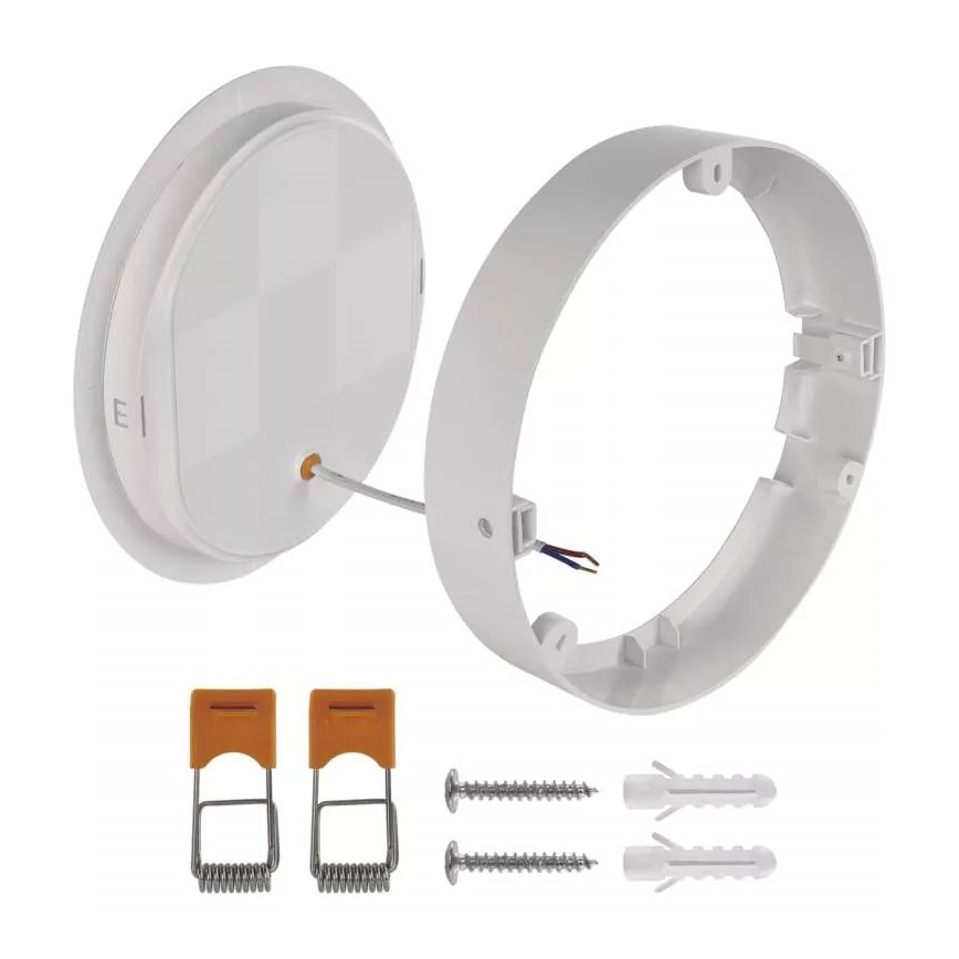 Світлодіодний стельовий світильник LED/24W/230V діаметр 22 см білий