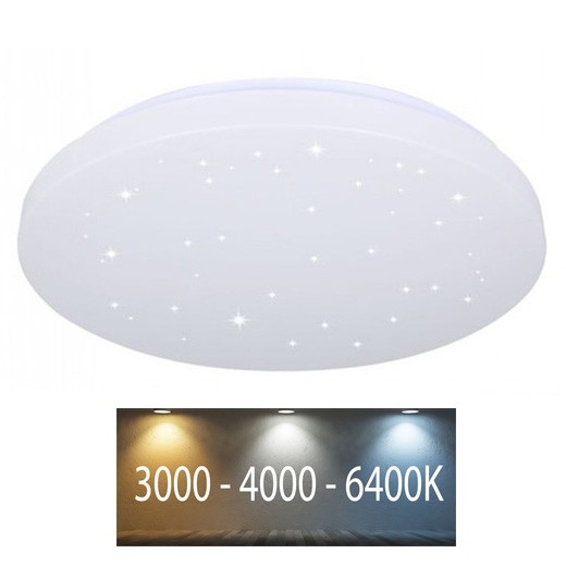 Світлодіодний стельовий світильник LED/36W/230V діаметр 50 см 3000/4000/6400K