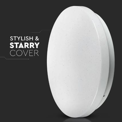 Світлодіодний стельовий світильник LED/36W/230V діаметр 50 см 3000/4000/6400K