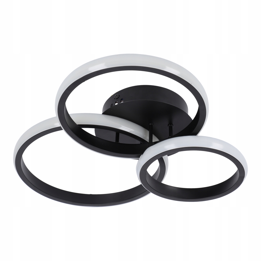 Світлодіодний стельовий світильник LED/38 Вт/230 В чорний