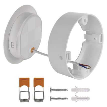 Світлодіодний стельовий світильник LED/9W/230V діаметр 12 см білий