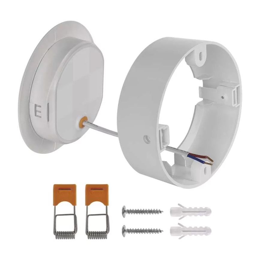 Світлодіодний стельовий світильник LED/9W/230V діаметр 12 см білий