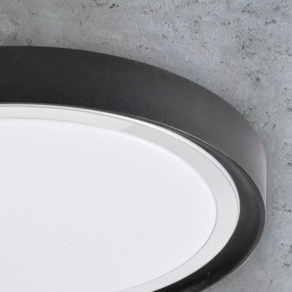 Світлодіодний стельовий світильник PERSE LED/15W/230V чорна