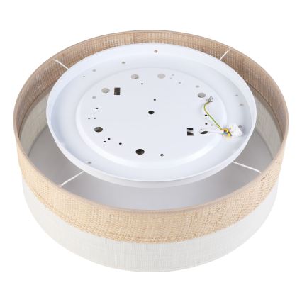 LED стельовий світильник SIRJA BOHO LED/36W/230V 4000K діам. 45 см бежевий/кремовий
