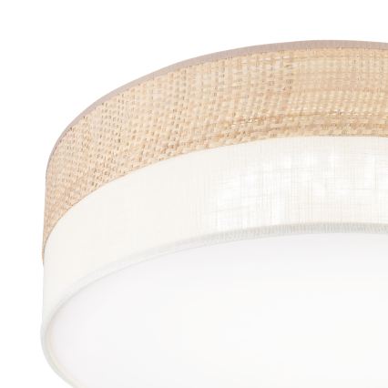 LED стельовий світильник SIRJA BOHO LED/36W/230V 4000K діам. 45 см бежевий/кремовий