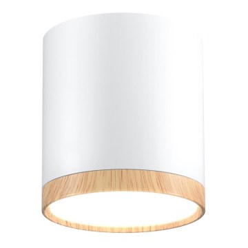 Світлодіодний стельовий світильник TUBA LED/5W/230V біла/бежева