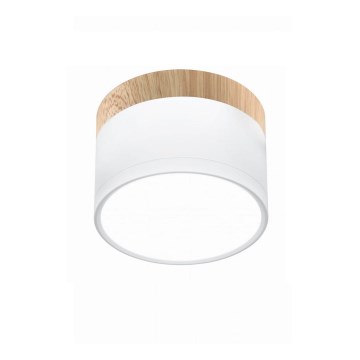 Світлодіодний стельовий світильник TUBA LED/9W/230V біла/бежева