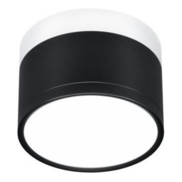 Світлодіодний стельовий світильник TUBA LED/9W/230V біла/чорна