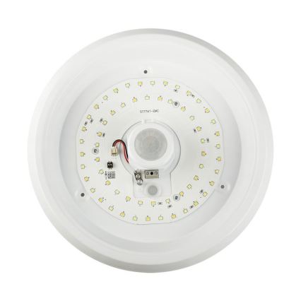 Світлодіодний стельовий світильник з датчиком SAMSUNG CHIP LED/12W/230V 3000/4000/6000K діаметр 29 см білий
