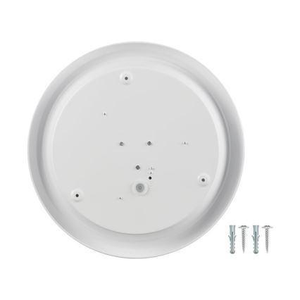 Світлодіодний стельовий світильник з датчиком SAMSUNG CHIP LED/12W/230V 3000/4000/6000K діаметр 29 см білий