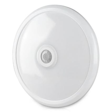 Світлодіодний стельовий світильник з датчиком SAMSUNG CHIP LED/12W/230V 6400K діаметр 29 см