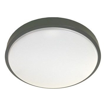 Світлодіодний стельовий світильник з датчиком WILTON LED/24W/230V 4000K діаметр 38 см антрацит