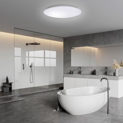Світлодіодний стельовий світильник з датчиком AVESTA LED/18W/230V 4000K IP54