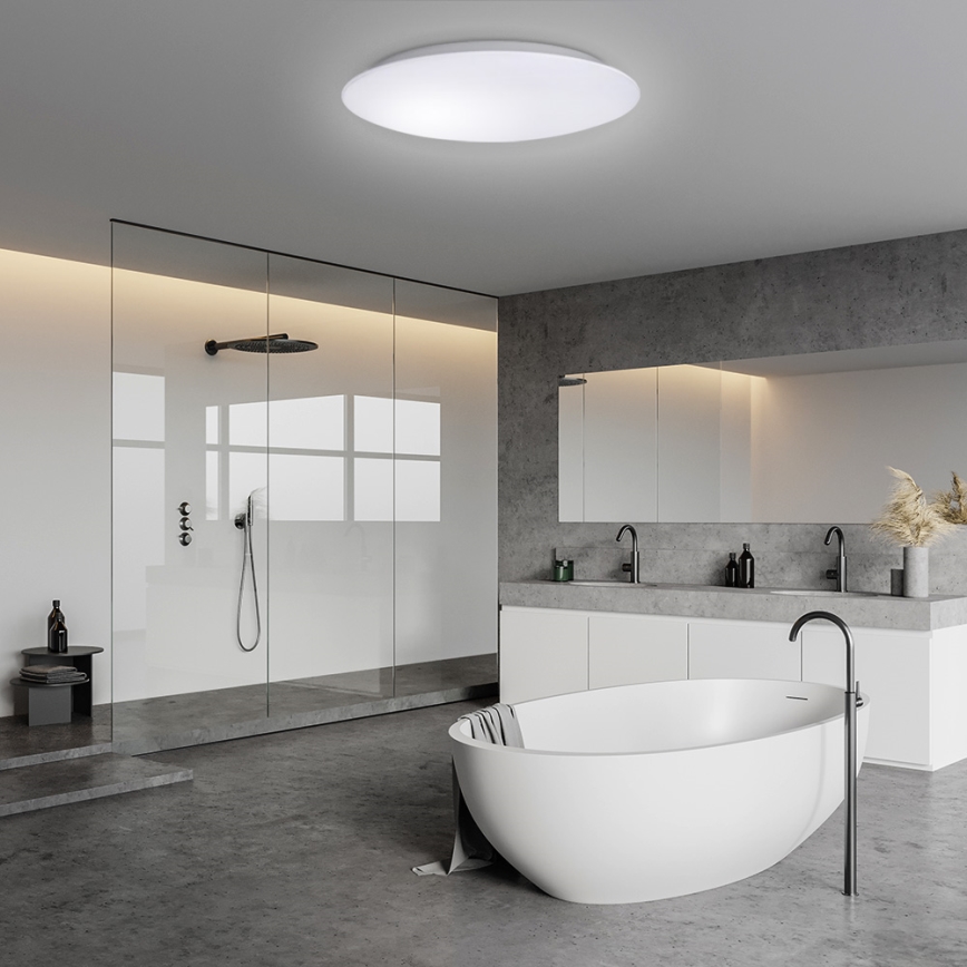 Світлодіодний стельовий світильник з датчиком AVESTA LED/18W/230V 4000K IP54