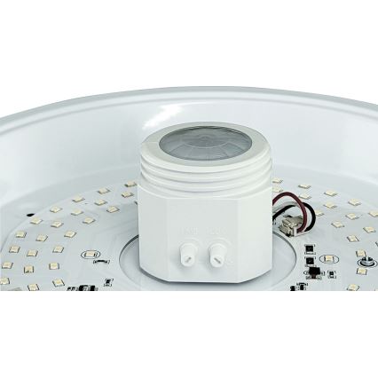 Світлодіодний стельовий світильник з датчиком і аварійним модулем MANA LED/16W/230V1500 mAh 4000K