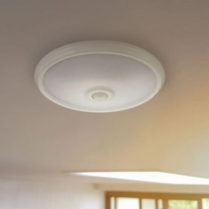 Світлодіодний стельовий світильник з датчиком LED/12W/230V 6400K