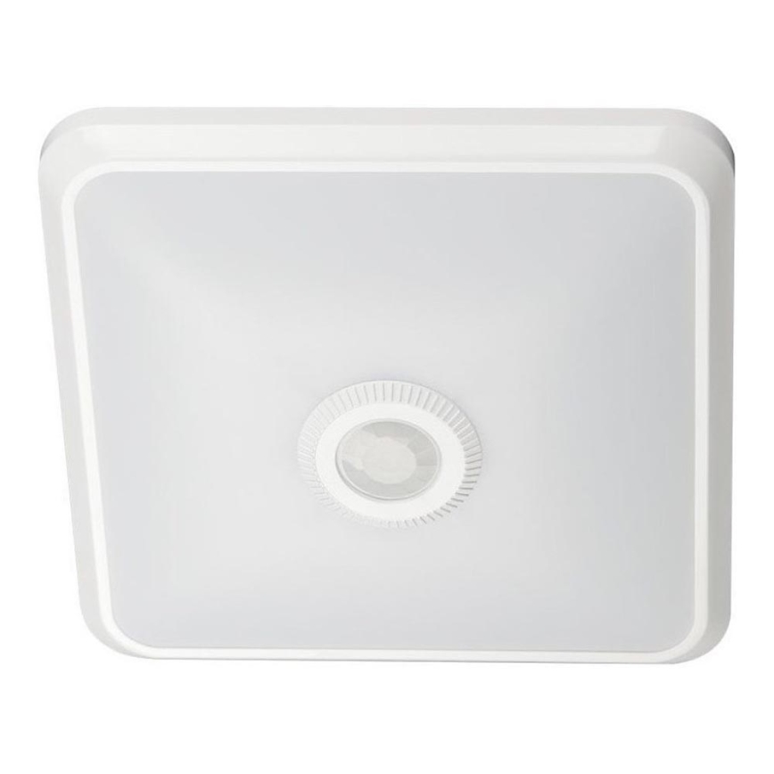 Світлодіодний стельовий світильник з датчиком SAMSUNG CHIP LED/12W/230V 3000/4000/6000K 25x25 см білий