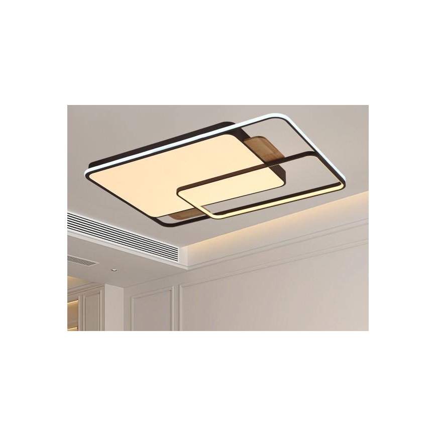 Світлодіодний стельовий світильник з димуванням LED/280W/230V 3000-6500K + пульт дистанційного керування