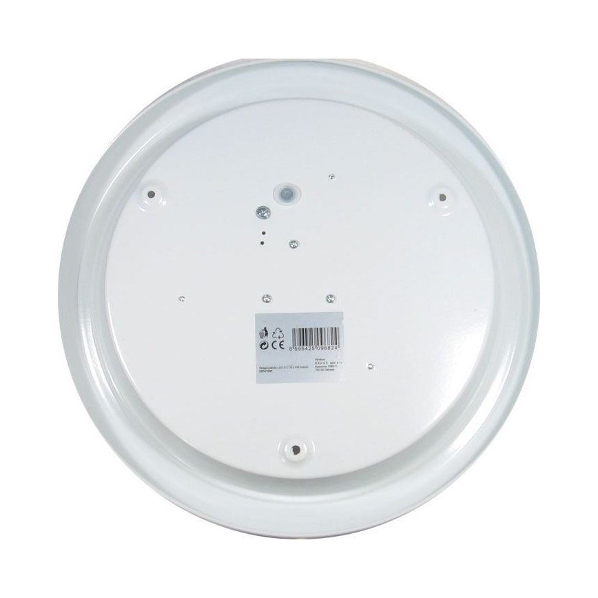 Світлодіодний стельовий світильник з ІК-датчиком LED/16W/230V 4000K