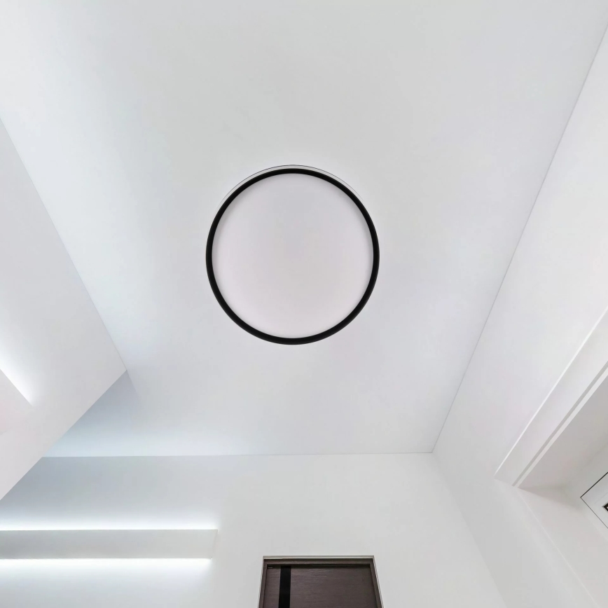 Стельовий LED світильник для ванної з регулюванням яскравості BARBARA LED/72W/230V діаметр 48,5 см 3000-6000K IP44 + пульт дистанційного керування