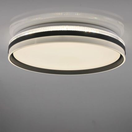Стельовий LED світильник для ванної з регулюванням яскравості BARBARA LED/72W/230V діаметр 48,5 см 3000-6000K IP44 + пульт дистанційного керування