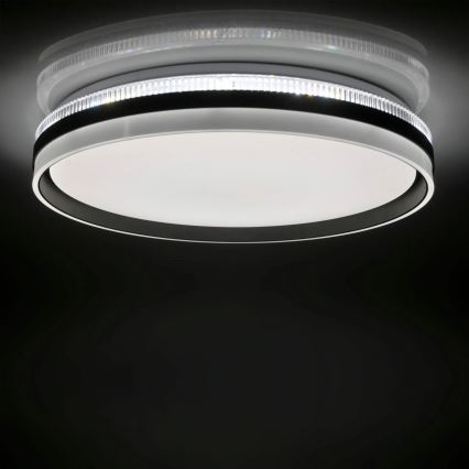 Стельовий LED світильник для ванної з регулюванням яскравості BARBARA LED/72W/230V діаметр 48,5 см 3000-6000K IP44 + пульт дистанційного керування