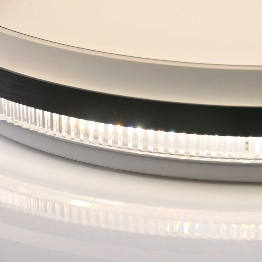 Стельовий LED світильник для ванної з регулюванням яскравості BARBARA LED/72W/230V діаметр 48,5 см 3000-6000K IP44 + пульт дистанційного керування
