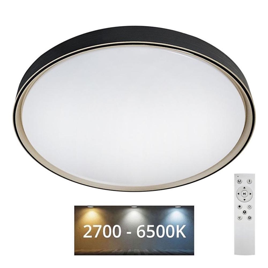 Світлодіодний стельовий світильник з регулюванням яскравості EBRO LED/36W/230V 2700-6500K діаметр 50 см + пульт дистанційного керування