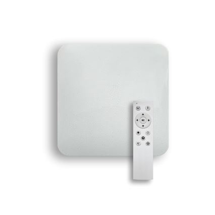 Світлодіодний стельовий світильник з регулюванням яскравості FLORA LED/60W/230V 2700-6500K 53x53 см + пульт дистанційного керування