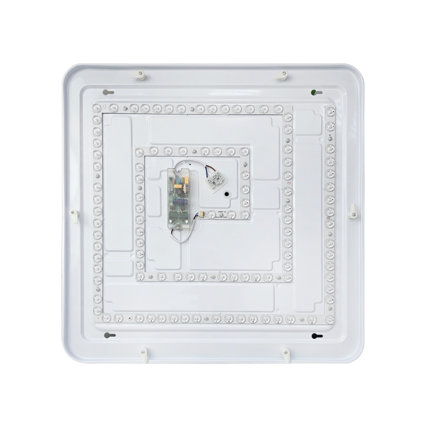 Світлодіодний стельовий світильник з регулюванням яскравості FLORA LED/60W/230V 2700-6500K 53x53 см + пульт дистанційного керування