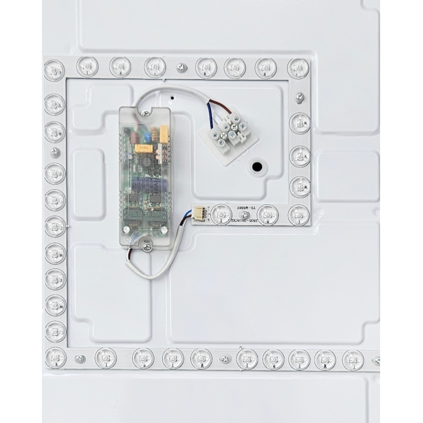 Світлодіодний стельовий світильник з регулюванням яскравості FLORA LED/60W/230V 2700-6500K 53x53 см + пульт дистанційного керування