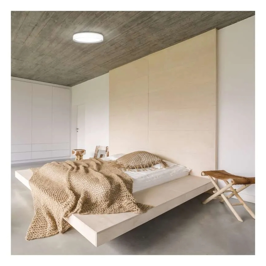 Світлодіодний стельовий світильник з регулюванням яскравості GoSmart LED/45W/230V діаметр 50 см 2700-6500K Wi-Fi Tuya + пульт дистанційного керування
