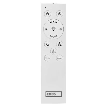 Світлодіодний стельовий світильник з регулюванням яскравості GoSmart LED/45W/230V діаметр 50 см 2700-6500K Wi-Fi Tuya + пульт дистанційного керування