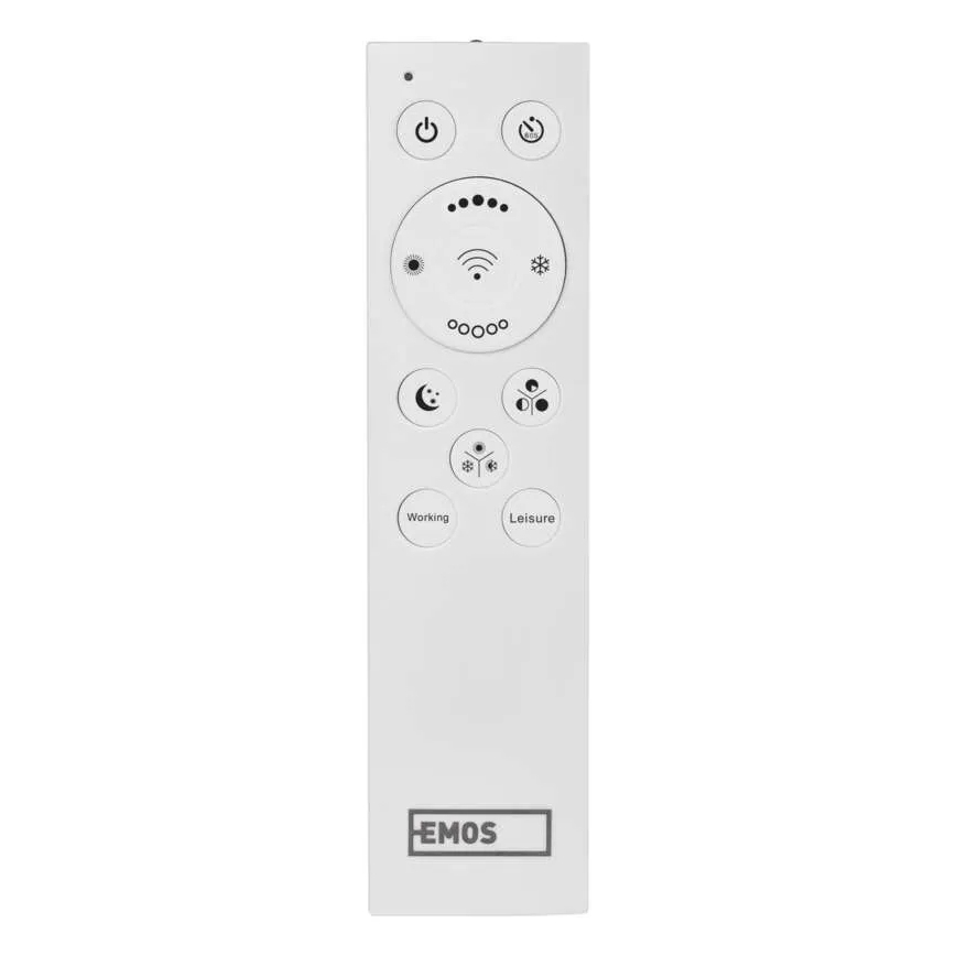 Світлодіодний стельовий світильник з регулюванням яскравості GoSmart LED/45W/230V діаметр 50 см 2700-6500K Wi-Fi Tuya + пульт дистанційного керування