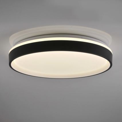 Стельовий LED світильник для ванної з регулюванням яскравості JADWIGA LED/42W/230V діаметр 38,5 см 3000-6000K IP44 + пульт дистанційного керування