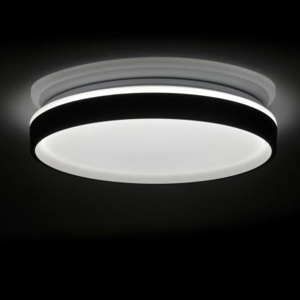Стельовий LED світильник для ванної з регулюванням яскравості JADWIGA LED/72W/230V діаметр 48 см 3000-6000K IP44 + пульт дистанційного керування
