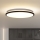 Світлодіодний стельовий світильник з регулюванням яскравості JAMIL LED/48W/230V 3000-6500K чорний + пульт дистанційного керування