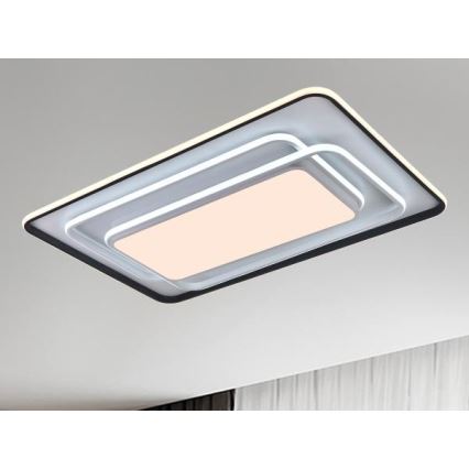 Світлодіодний стельовий світильник з регулюванням яскравості LED/220W/230V 3000-6500K + пульт дистанційного керування