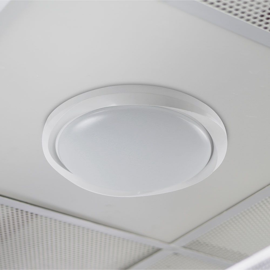 Світлодіодний стельовий світильник з регулюванням яскравості LED/60W/230V 3000-6500K 49,2 см білий + пульт дистанційного керування