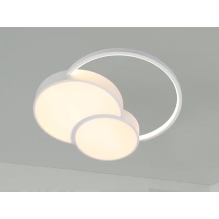 Світлодіодний стельовий світильник з регулюванням яскравості LED/60W/230V 3000-6500K білий + пульт дистанційного керування