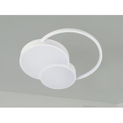 Світлодіодний стельовий світильник з регулюванням яскравості LED/60W/230V 3000-6500K білий + пульт дистанційного керування