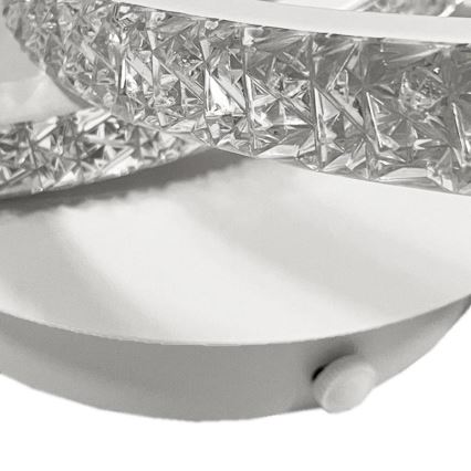 Світлодіодний стельовий світильник з регулюванням яскравості LED/70W/230V 3000-6500K білий + пульт дистанційного керування